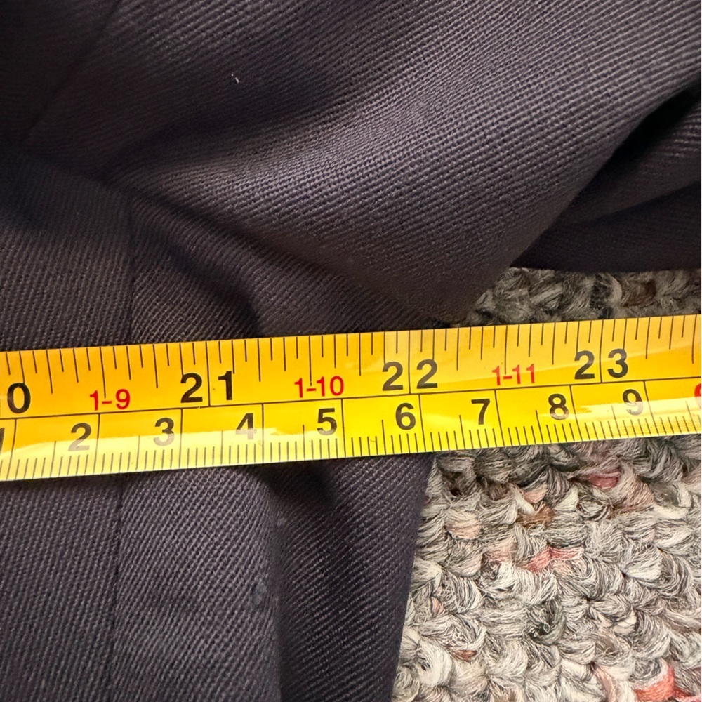 Elegant Vintage Black Double-Breasted Men's 100% Wool Made in Italy Blazer - Picture 4 of 9